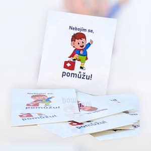 Dětské dočasné tetování např. na ruku s motivem MDT